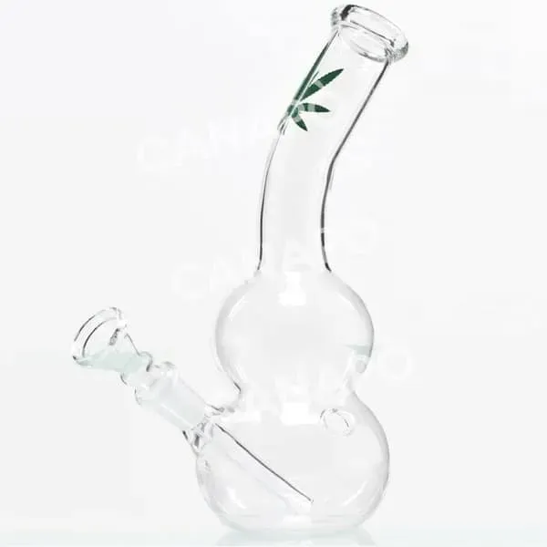 Canapo Maple Leaf Double Bubble bong vetro 18cm