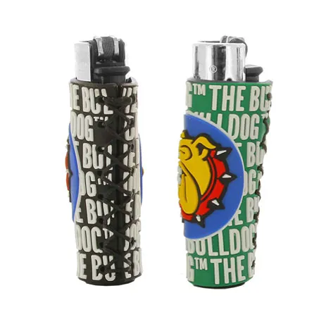 Clipper Large The Bulldog accendino cover gomma 1 pz