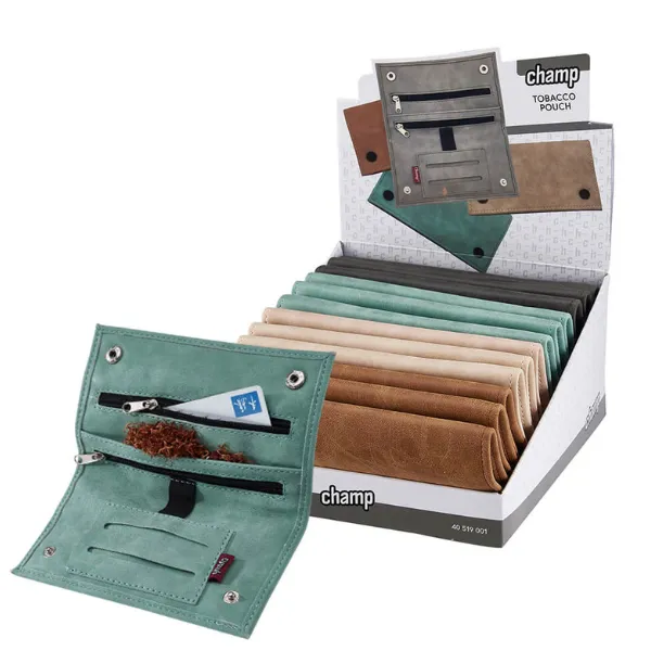 Champ portatabacco similpelle multifunzione 16x9 cm