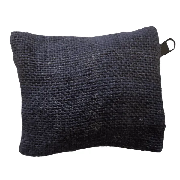 Pure Hemp portamonete canapa piccolo con zip tinta unita