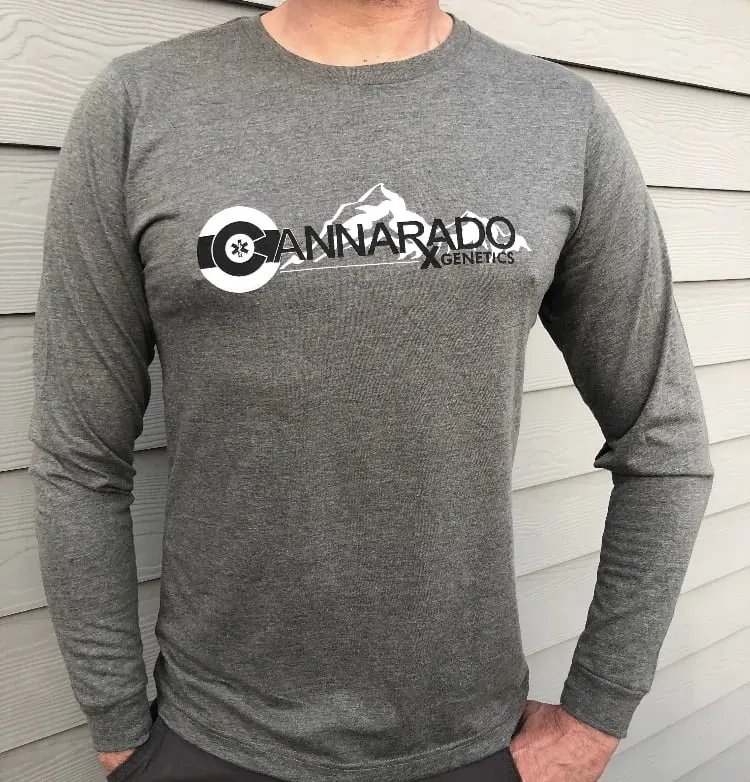 Cannarado Genetics Tee maglietta manica lunga bianca taglia M