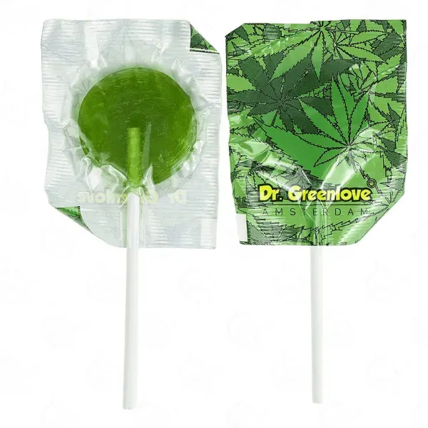 Dr. GreenLove lecca lecca canapa 7g gusto naturale