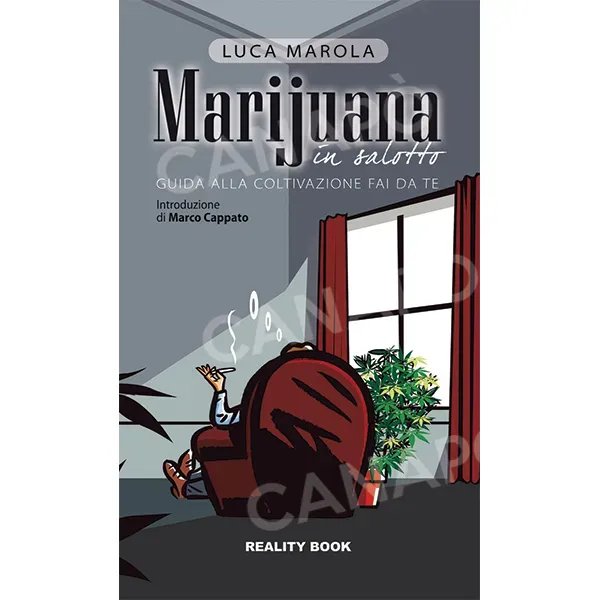 Luca Marola Marijuana in Salotto libro coltivazione cannabis