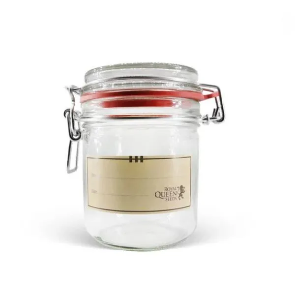 Royal Queen Seeds Glass Herb Jar barattolo vetro 400 ml ermetico