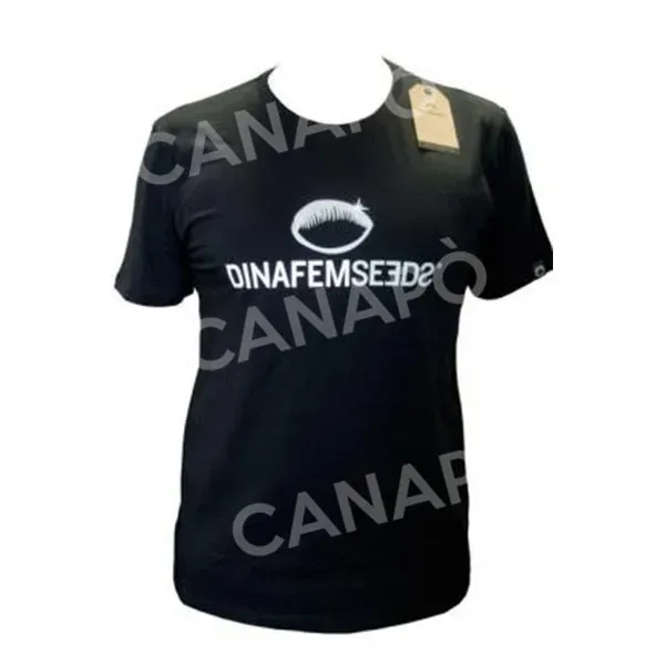 Dinafem Seeds Logo maglietta cotone nera L XL