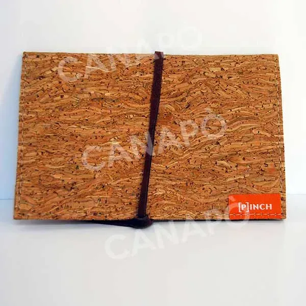 Pinch Portatabacco Sughero Naturale tasca silicone