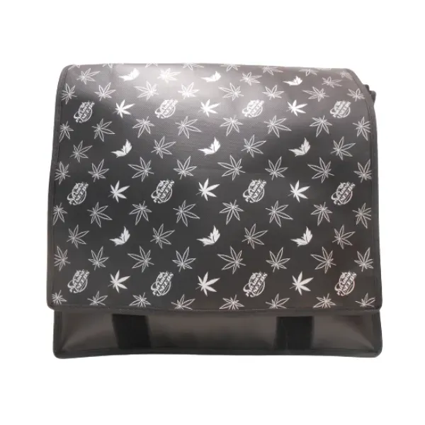 Paradise Seeds borsa tracolla messenger nera 29x34
