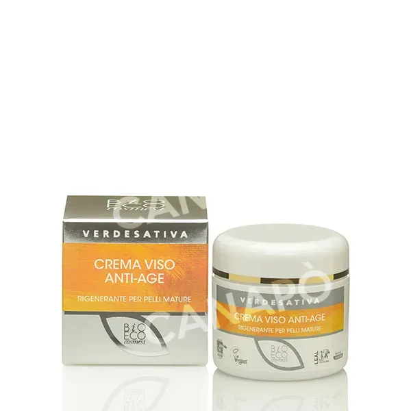 Canapo Crema Viso Anti Age Canapa Bio Vegan Pelli Secche