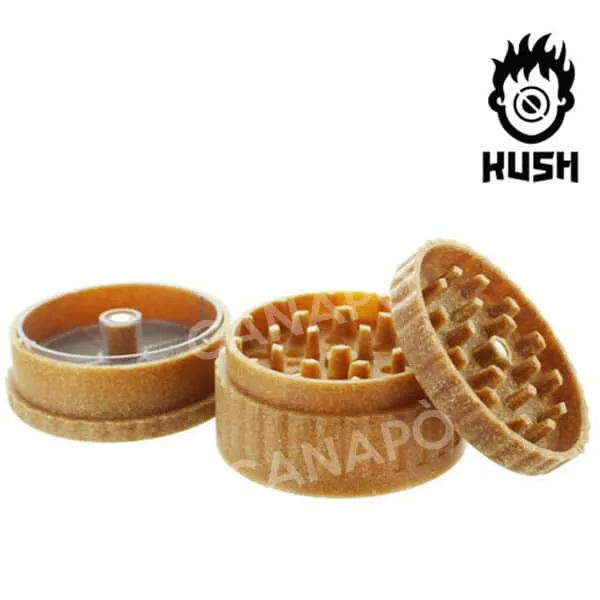 Kush Bong Cosmos grinder 3 parti 55 mm bioplastica canapa