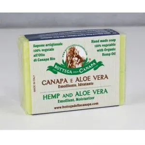 Bottega della Canapa sapone vegetale canapa aloe 100 g