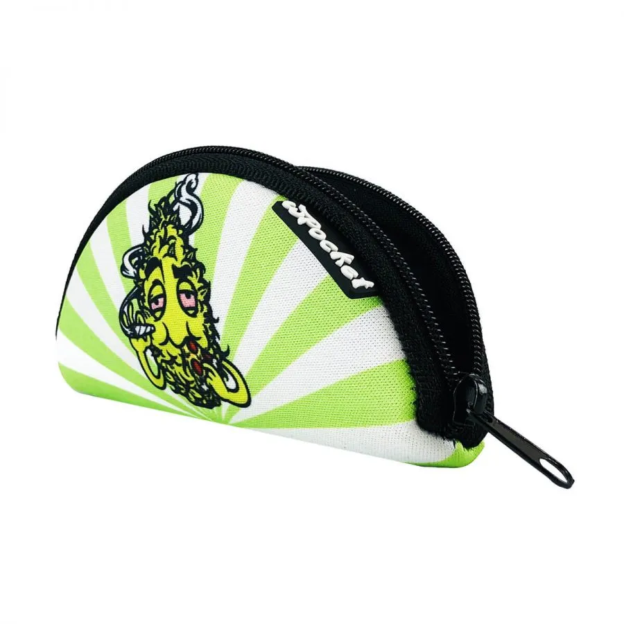 Best Buds wPocket mistiera portatile Pizza silicone zip
