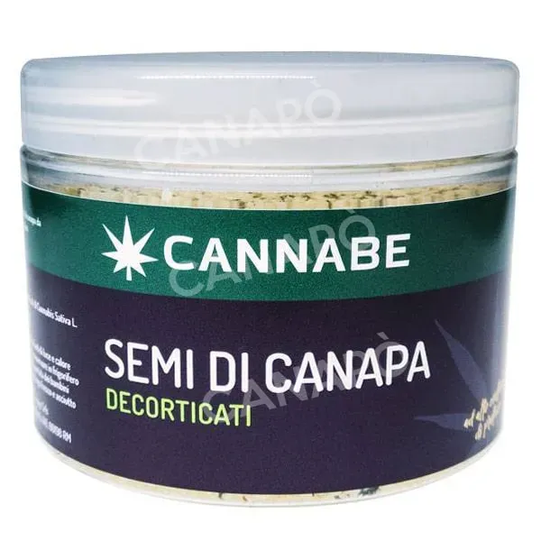 Cannabe semi di canapa decorticati 250g italiani Omega 3-6