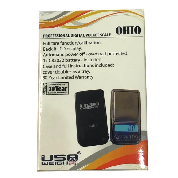 USA Weight Ohio bilancino precisione 50g 0,01g mini
