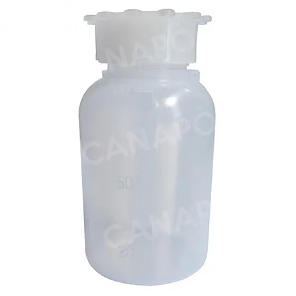 Canapo Misurino Graduato 100 ml Flacone Trasparente PE