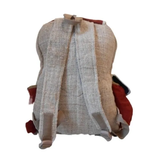 Himalayan HB30 zaino fibra canapa beige rosso