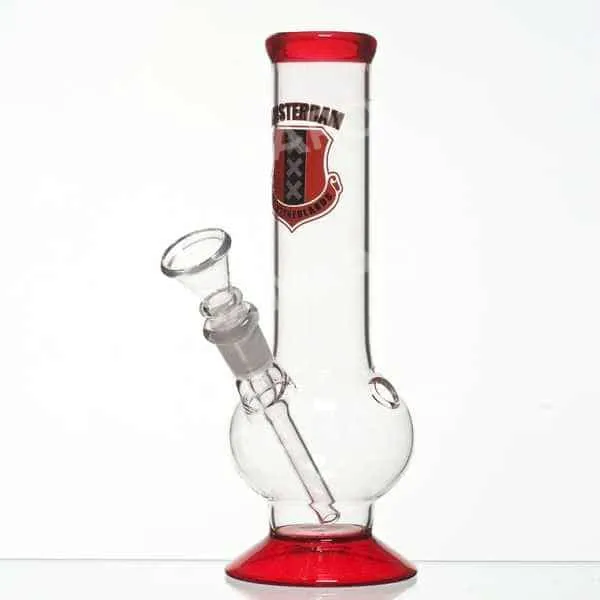 Amsterdam XXX Bong Dritto Vetro 21 cm Trasparente
