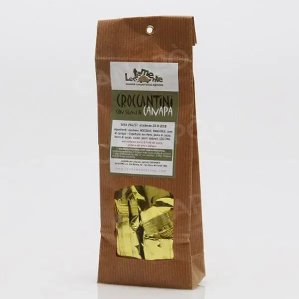 Lentemente Croccantino torrone canapa cioccolato 105 g