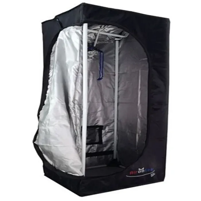 Airontek Lite grow box 60x60x160 cm nera riflettente