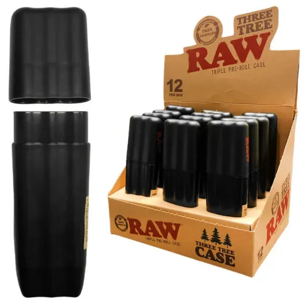 Raw Three Tree Portajoint Ermetico per 3 Preroll