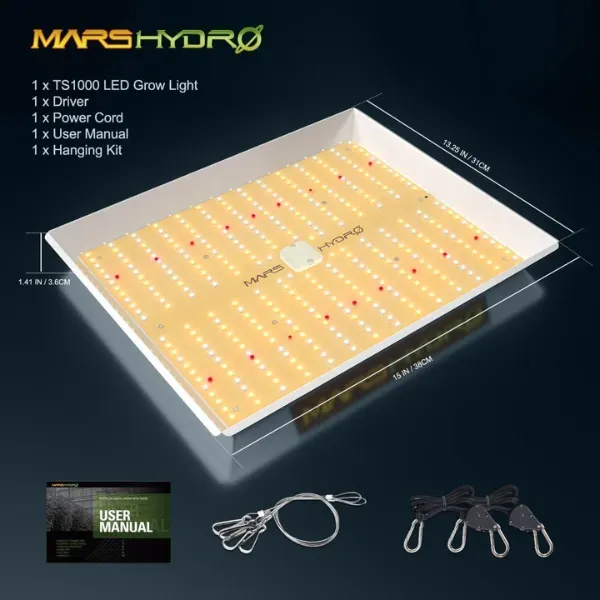 Mars Hydro TS 1000 lampada LED grow 150W full spectrum