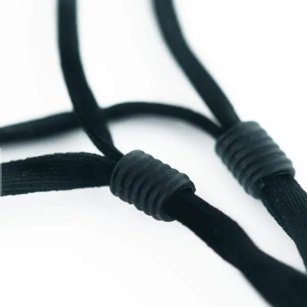 Purize mascherina cotone nera leggera