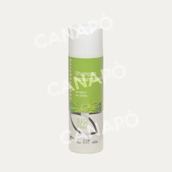Verdesativa Professional shampoo capelli colorati canapa bio