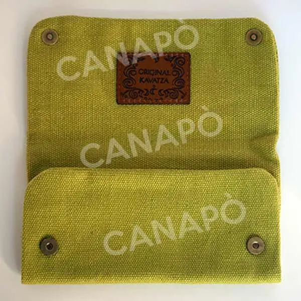 Kavatza Pouch Hemp portatabacco canapa verde lime