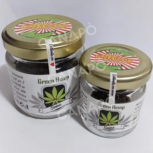 Serino Green Hemp Cheesy infiorescenza CBD 2gr 11% outdoor