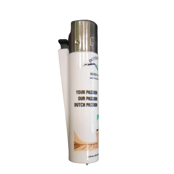 Dutch Passion Clipper accendino ricaricabile bianco