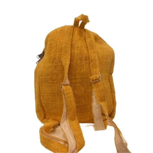 Himalayan HB83-G zainetto in canapa giallo piccolo 30 cm
