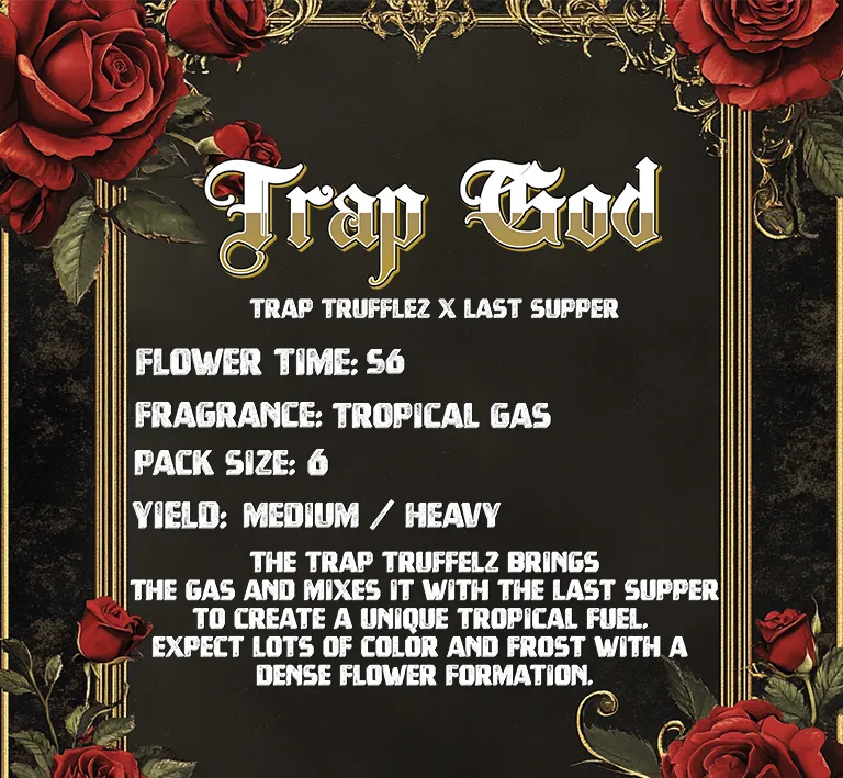 Solfire Gardens Last Supper Trap God semi femminizzati tartufo