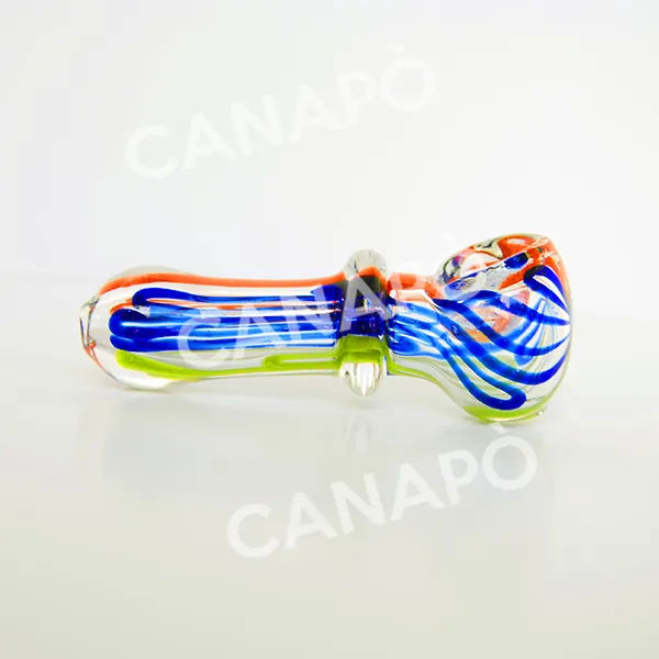 Bizzef Biming pipa in vetro colorata 10 cm