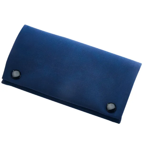 Champ French Pouch astuccio portatabacco pelle scamosciata zip