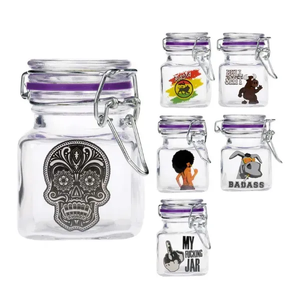 Juicy Jay’s Jar Large barattolo vetro ermetico grande