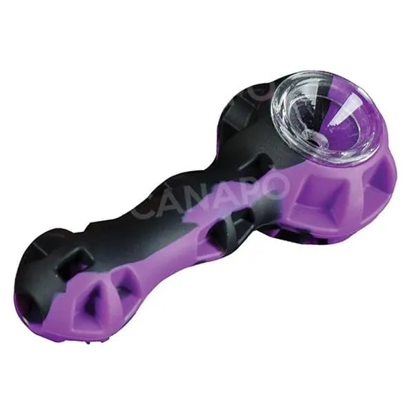 Pipa silicone cucchiaio 10,5cm ciotola vetro