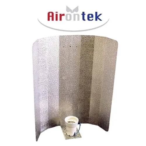 Airontek Mini Stucco riflettore HPS alluminio E40