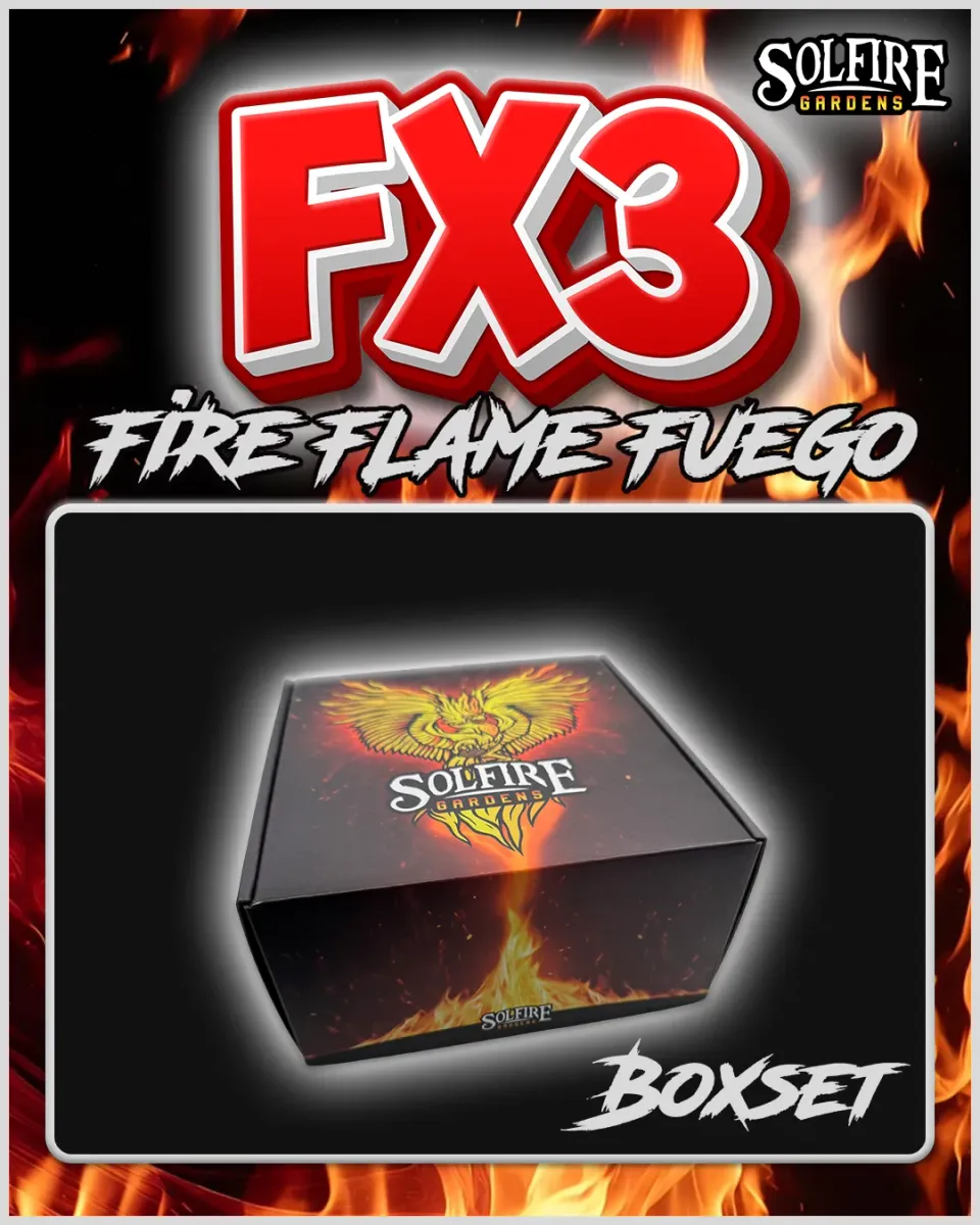 Solfire Gardens FX3 Box Set semi collezione 9 pack