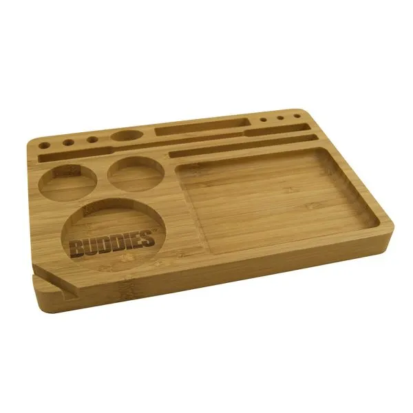 Buddies Rolling Tray vassoio bambù medium 23cm