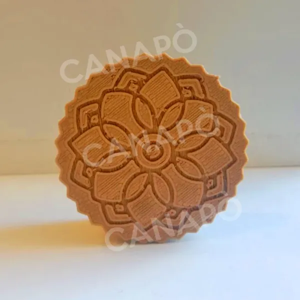 Canapo Mandala grinder canapa biodegradabile 55 mm