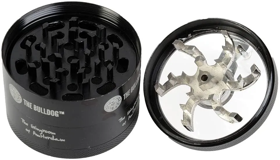 The Bulldog Amsterdam Swing grinder manovella nero