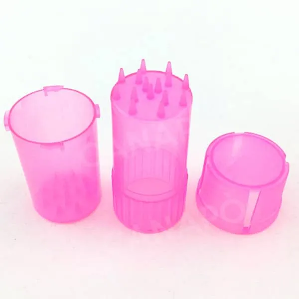 Royal Queen Seeds Medtainer grinder plastica rosa antiodore
