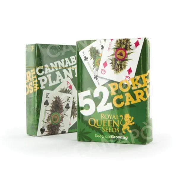 Royal Queen Seeds carte gioco plastificate limited