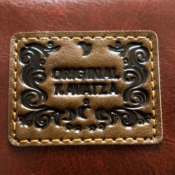 Kavatza Tobacco Bouch Portatabacco Eco Pelle Marrone 40g