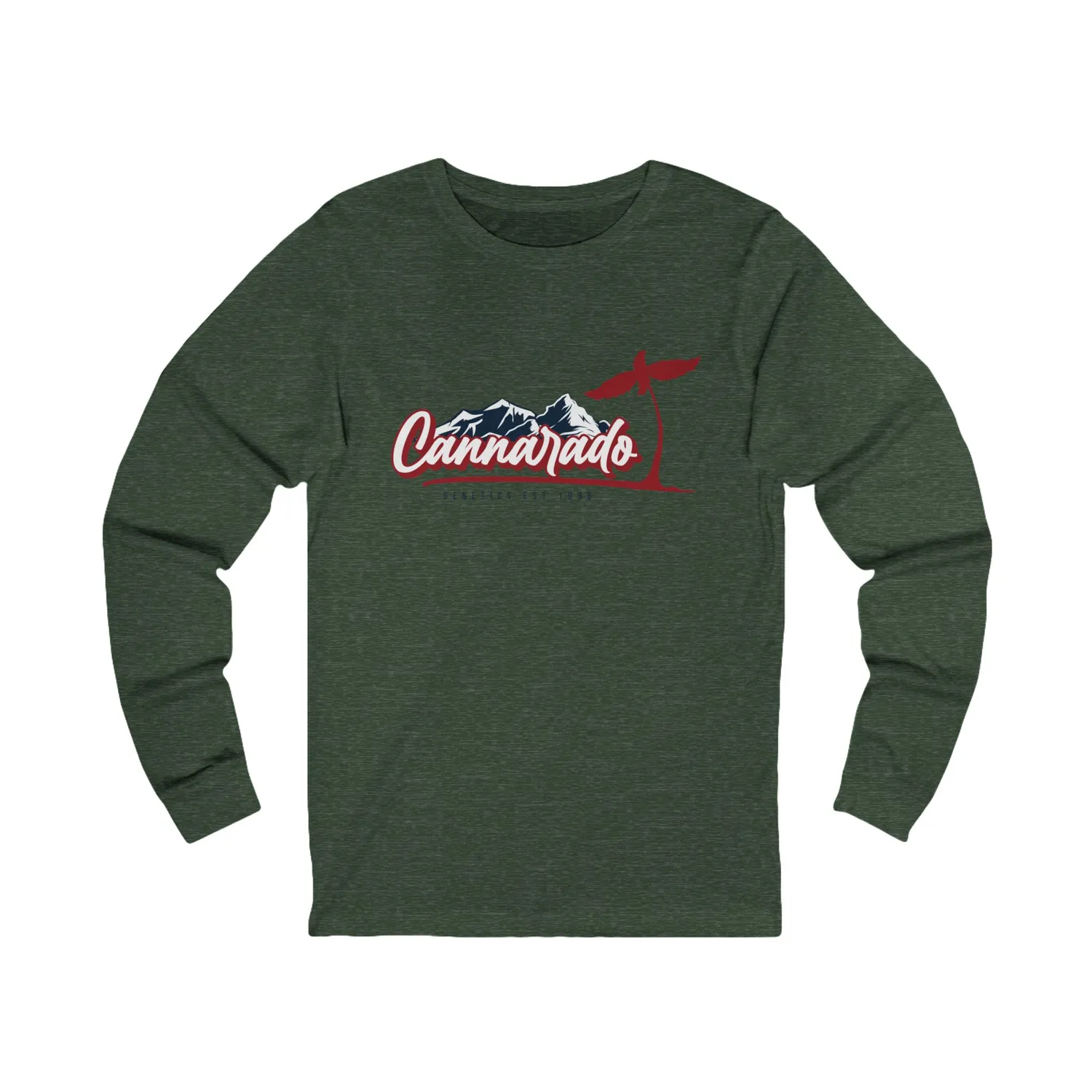 Cannarado Genetics Logo maglietta manica lunga cotone
