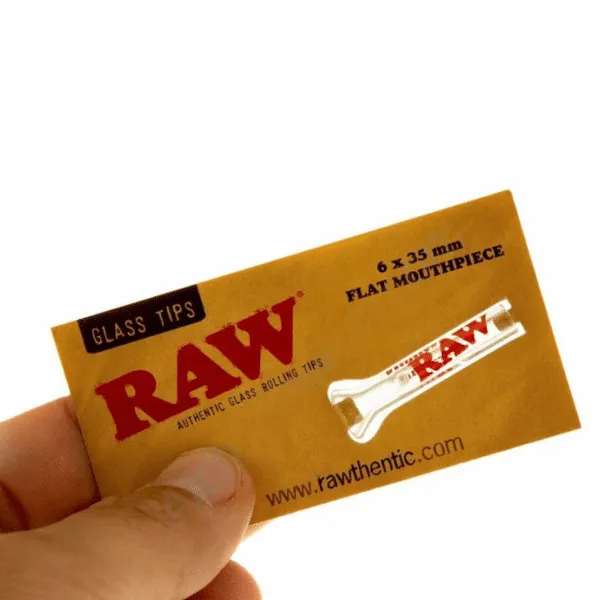 RAW Glass Tips filtri in vetro 6 mm