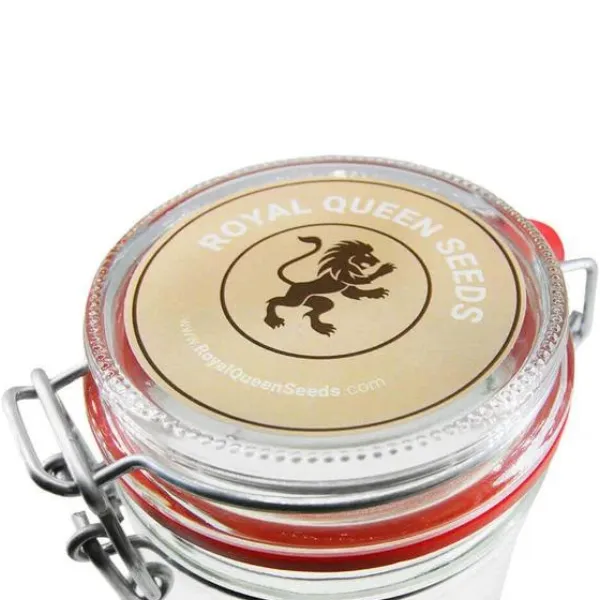 Royal Queen Seeds Glass Herb Jar barattolo vetro 400 ml ermetico