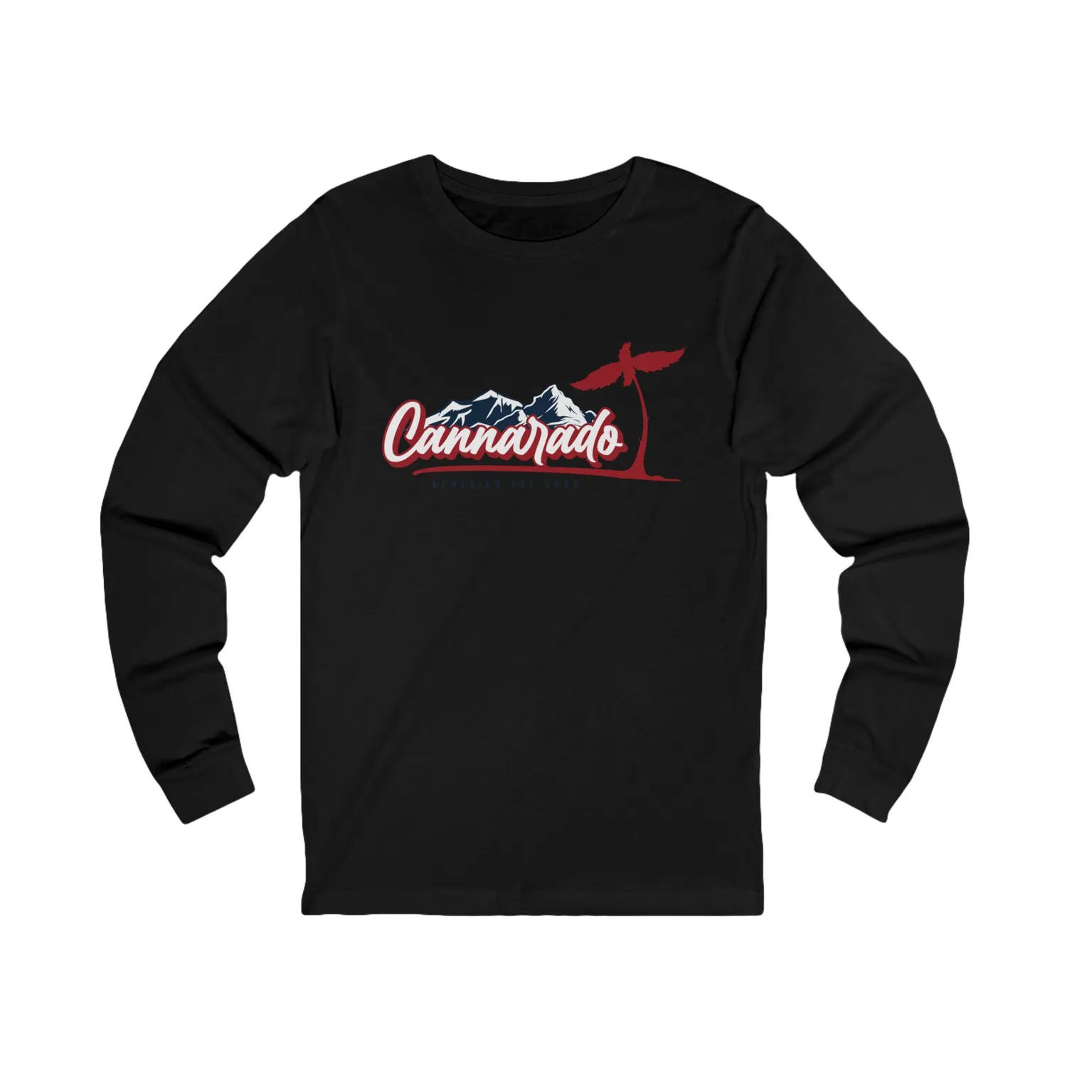 Cannarado Genetics Logo maglietta manica lunga cotone