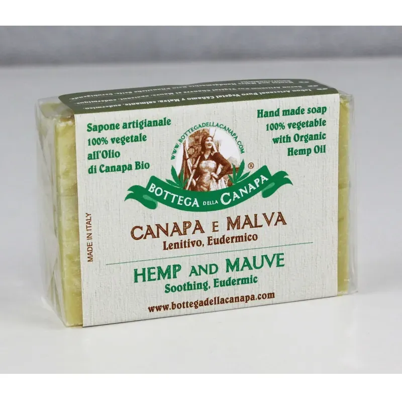 Bottega della Canapa Sapone Canapa Malva 100g
