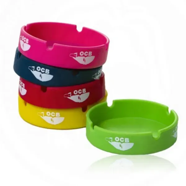 OCB posacenere in silicone 10 cm colorato infrangibile
