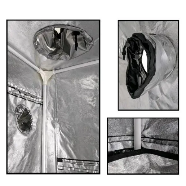 Airontek Dobermann Tent grow box 40x40x140 mylar 1-2 piante